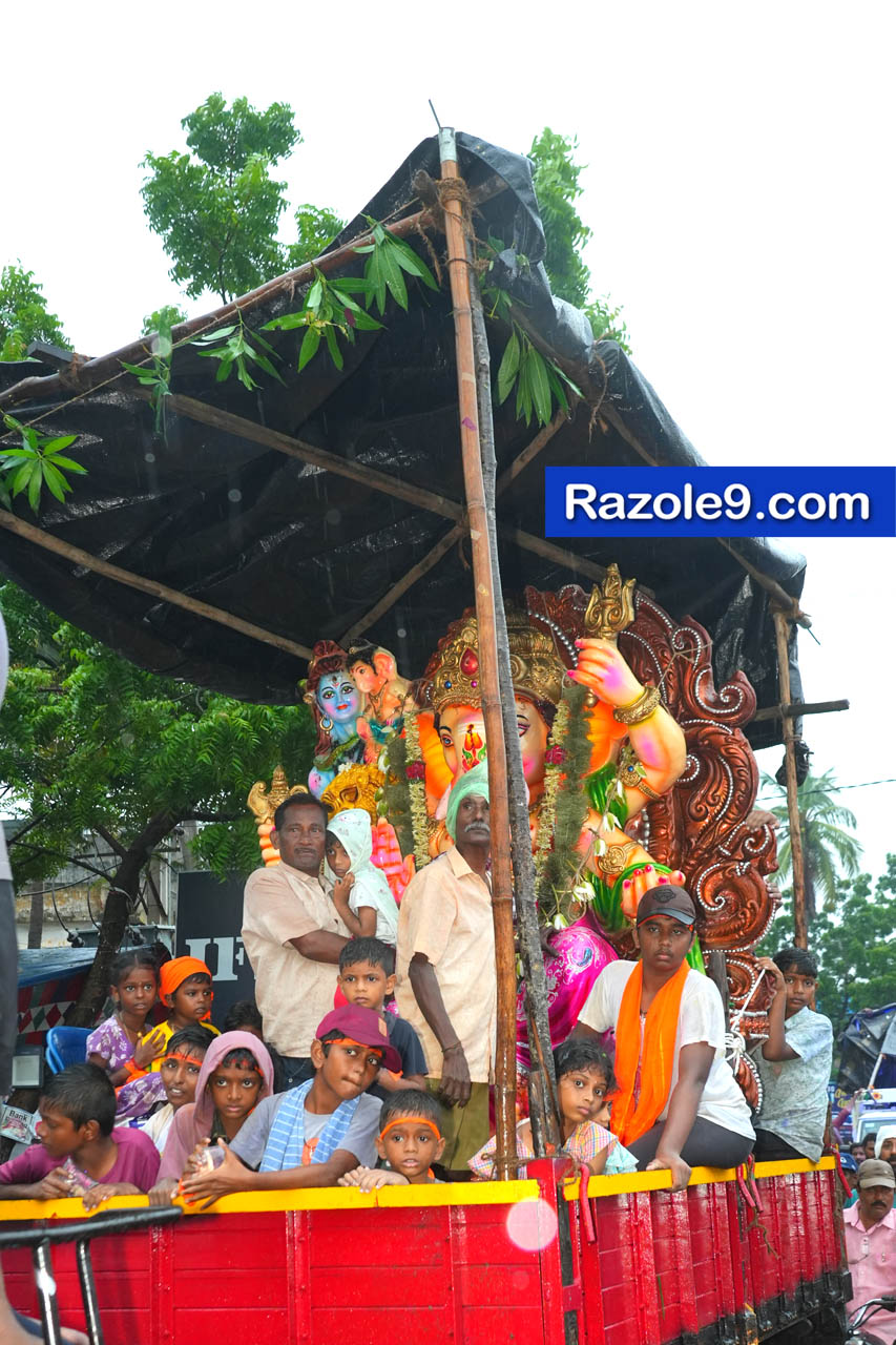 Razole Taluka Ganesh Nimajjanam